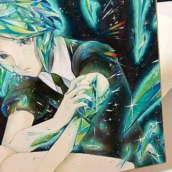 宝石の国　色紙　まとめ売り Amazon.co.jp: 宝石の国 フォスフォフィライト ファンアート 大